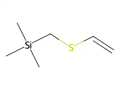 Sulfide, trimethylsilylmethyl vinyl structure