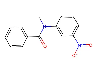 Benzamide, N-methyl-N-(3-nitrophenyl)- structure