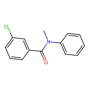 3-chloro-N-methyl-N-phenylbenzamide structure