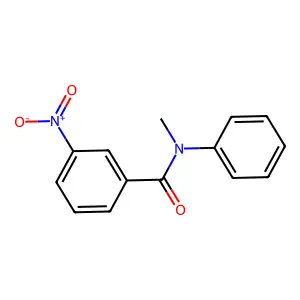 N-methyl-3-nitro-N-phenylbenzamide structure