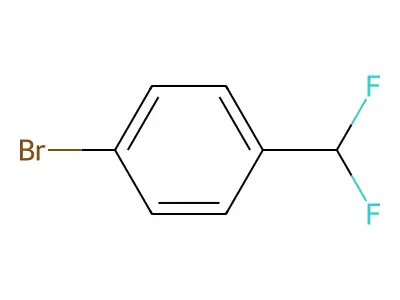1-Bromo-4-(difluoromethyl)benzene structure