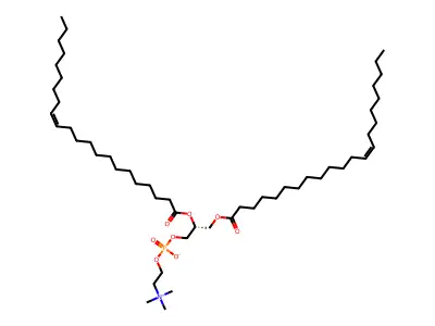 1,2-Dierucoylphosphatidylcholine structure