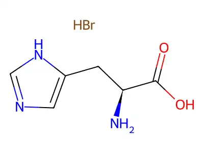 L-Histidine monohydrobromide structure