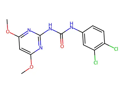 1-(3,4-Dichlorophenyl)-3-(4,6-dimethoxypyrimidin-2-yl)urea structure