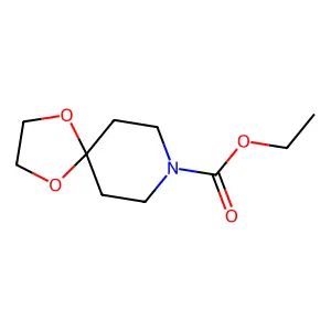 Ethyl 1,4-dioxa-8-azaspiro[4.5]decane-8-carboxylate structure