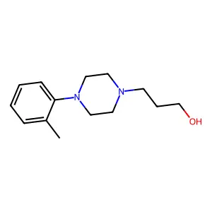 3-[4-(2-Methylphenyl)piperazin-1-yl]propan-1-ol structure