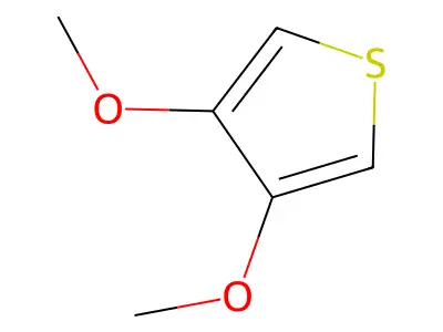 3,4-Dimethoxythiophene structure