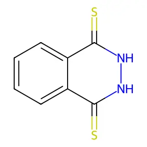 4-Sulfanyl-1-phthalazinyl hydrosulfide structure