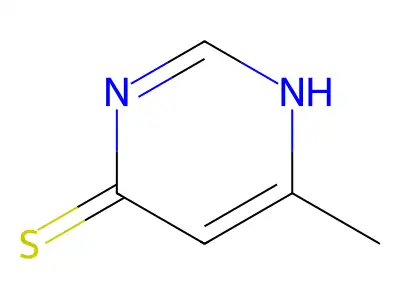 6-Methyl-3,4-dihydropyrimidine-4-thione structure