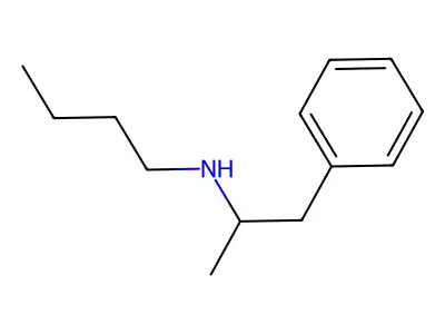 N-丁基-α-甲基苯乙胺 structure