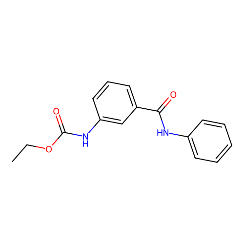 Ethyl [3-(phenylcarbamoyl)phenyl]carbamate structure