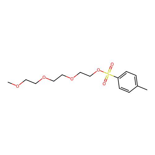 2-(2-(2-Methoxyethoxy)ethoxy)ethyl 4-methylbenzenesulfonate structure