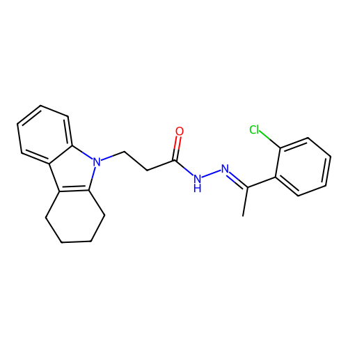 C23H24ClN3O structure