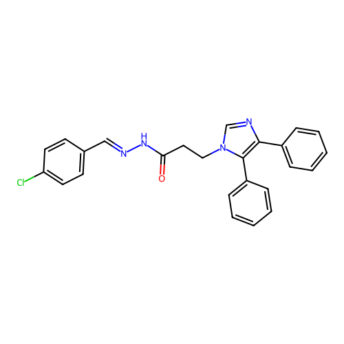 C25H21ClN4O structure
