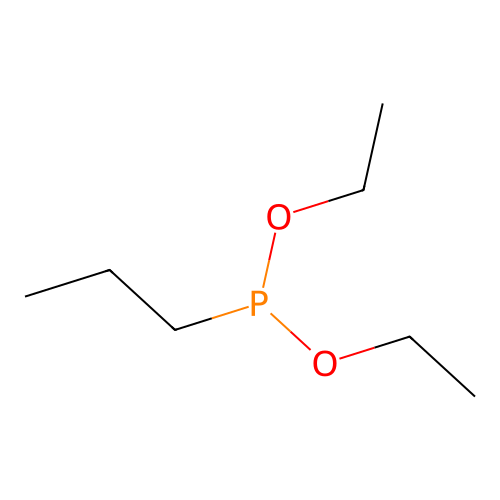 Diethoxy(propyl)phosphane structure