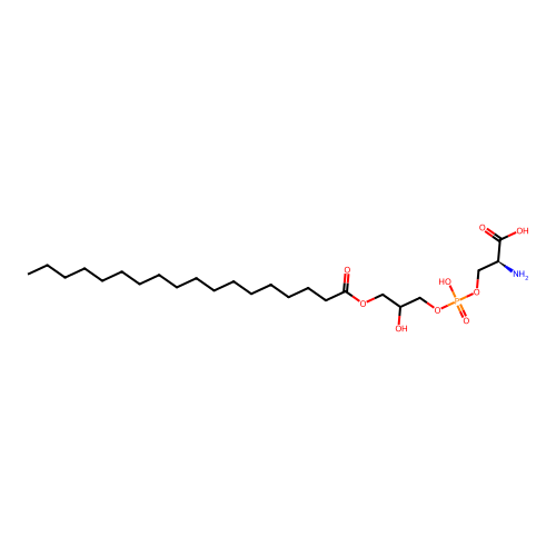 3-SN-LYSOPHOSPHATIDYL-L-SERINE FROM structure