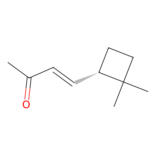 (3E)-4-[(1S)-2,2-Dimethylcyclobutyl]-3-buten-2-one structure