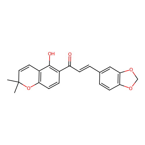 Glabrachromene Ii structure