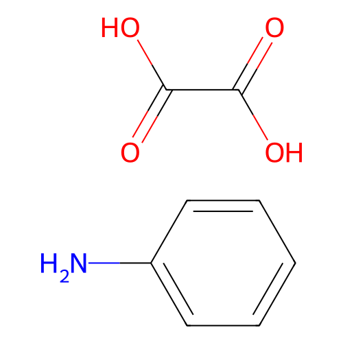 苯胺;草酸 structure
