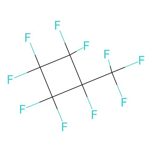 Cyclobutane, heptafluoro(trifluoromethyl)- structure