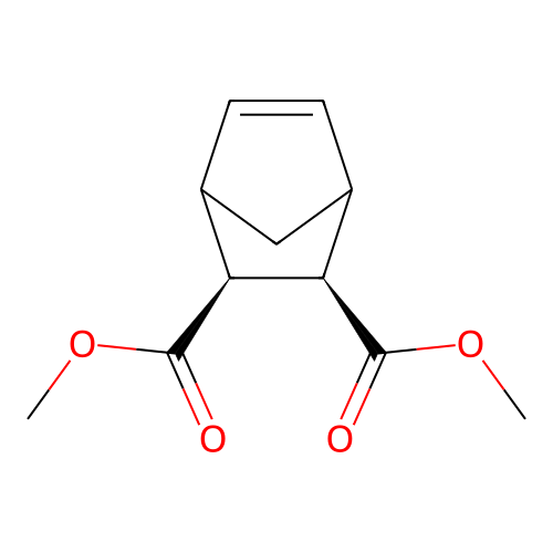 5-Norbornene-2, dimethyl ester, cis-endo- structure