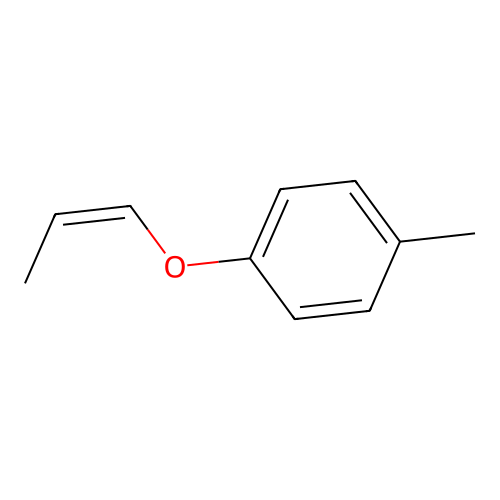 p-tolyl (Z)-1-propenyl ether structure