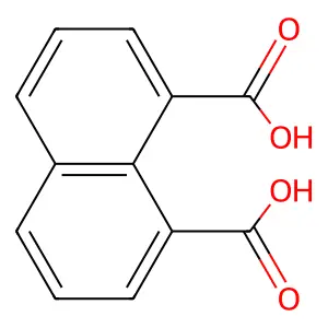 1,8-萘二甲酸 structure