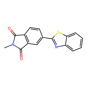5-(1,3-Benzothiazol-2-yl)-2-methylisoindole-1,3-dione structure