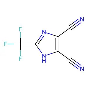 2-(Trifluoromethyl)-1H-imidazole-4,5-dicarbonitrile structure