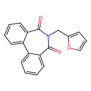 6-(Furan-2-ylmethyl)benzo[d][2]benzazepine-5,7-dione structure