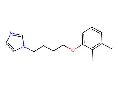 1-[4-(2,3-Dimethylphenoxy)butyl]imidazole structure