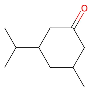 3-Methyl-5-(propan-2-yl)cyclohexan-1-one structure