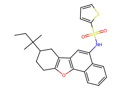 C25H27NO3S2 structure