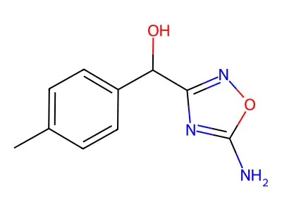 1,2,4-Oxadiazole-3-methanol, 5-amino-alpha-(4-methylphenyl)- structure