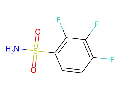 2,3,4-Trifluorobenzenesulfonamide structure
