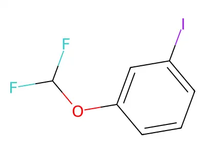 1-(Difluoromethoxy)-3-iodo-benzene structure