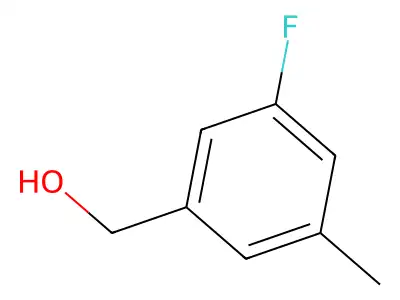 3-Fluoro-5-methylbenzyl alcohol structure