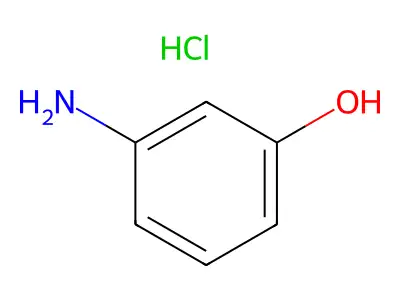 3-Hydroxyanilinium chloride structure