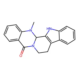 吴茱萸碱 structure
