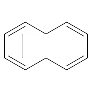 Tricyclo(4.4.2.0(1,6))dodeca-2,4,7,9-tetraene structure