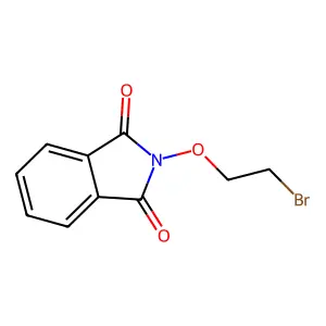 1H-Isoindole-1,3(2H)-dione, 2-(2-bromoethoxy)- structure