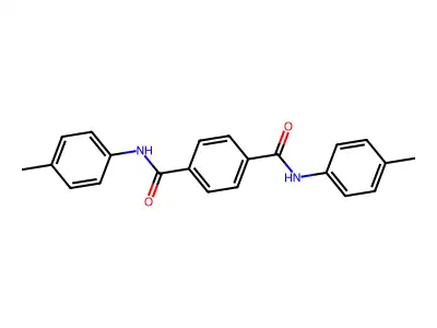 p-Terephthalotoluidide structure