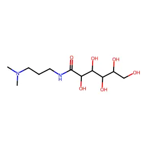 N-(3-(二甲氨基)丙基)-D-葡糖酰胺 structure