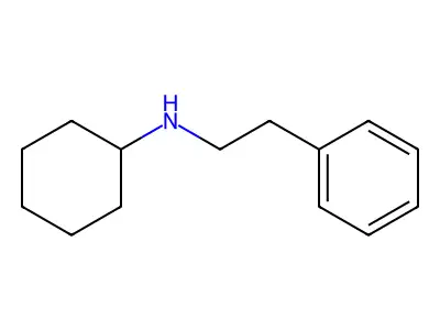 N-phenethylcyclohexanamine structure