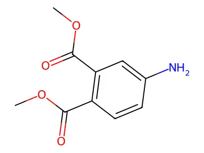 Dimethyl 4-aminophthalate structure