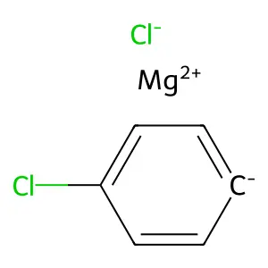 Chloro(p-chlorophenyl)magnesium structure