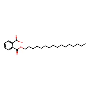 Hexadecyl hydrogen phthalate structure