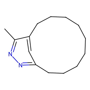 14-Methyl-12,13-diazabicyclo[9.3.1]pentadeca-1(15),11,13-triene structure