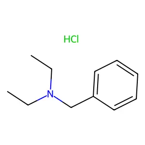 Benzenemethanamine, N,N-diethyl-, hydrochloride structure