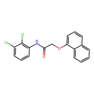 N-(2,3-Dichlorophenyl)-2-(1-naphthyloxy)acetamide structure